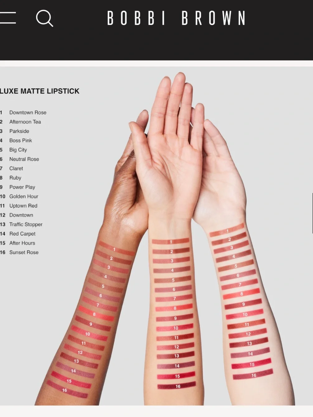 Bobbi Brown Claret Deluxe Mini Luxe Matte Lipstick NIB